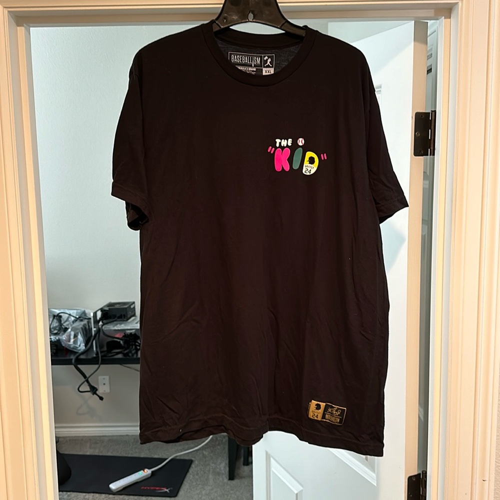 The kid baseballism tee